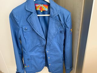 Americana Rosalita McGee Azul Talla M