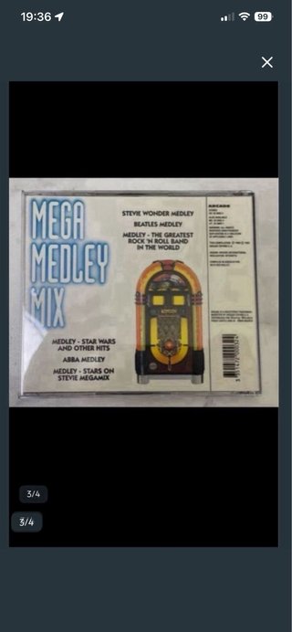 CD Mega Medley Mix - Grandes Éxitos