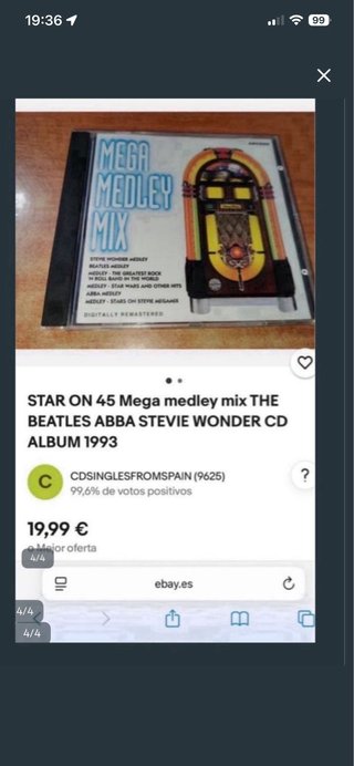CD Mega Medley Mix - Grandes Éxitos