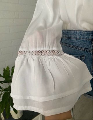 Blusa Sfera Blanca Talla L