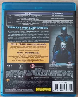 Trilogía Batman C.Nolan Blu-ray