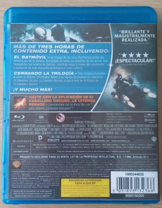 Trilogía Batman C.Nolan Blu-ray