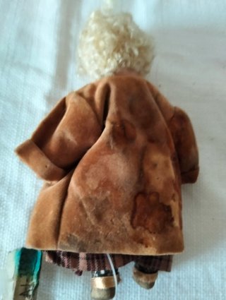 Coppia bamboline vintage porcellana bisquit