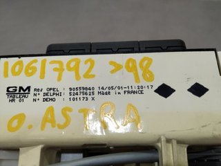 MANDO CALEFACCION / AIRE ACONDICIONADO OPEL ASTRA