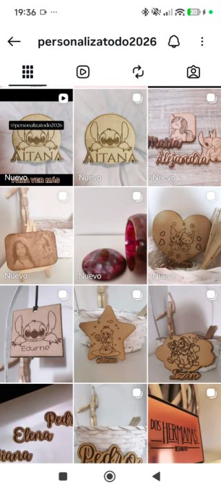 Productos personalizados.