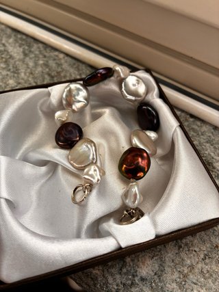 Bracciale perla barocca