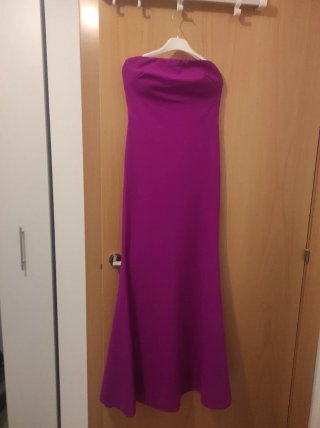 Vestido largo fiesta VOGPIN rosa