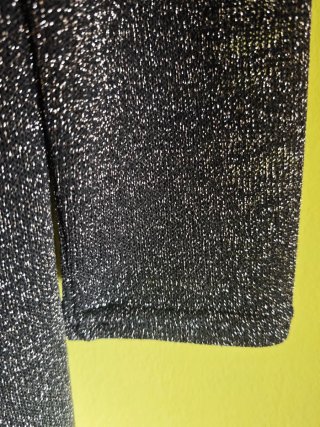 Chaqueta H&M gris plateada fiesta talla única