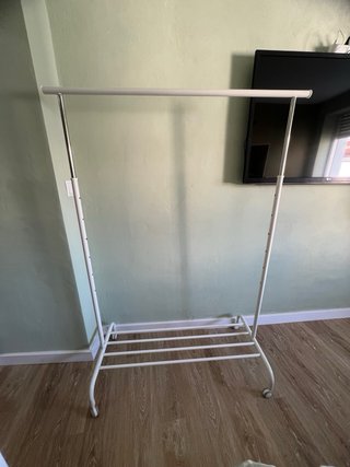 Burro perchero Ikea blanco