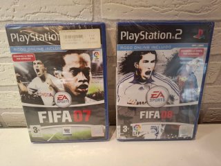 FIFA 07 y FIFA 08 PS2 "PRECINTADOS"