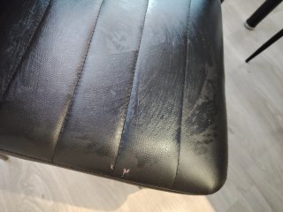Mesa comedor negra cristal 4 sillas