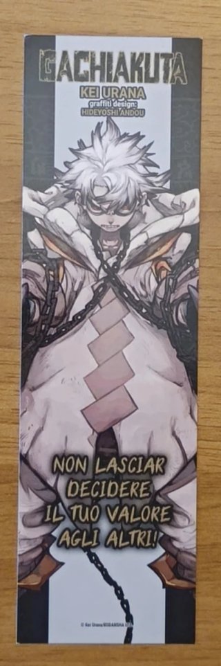 Gachiakuta 3 variant e segnalibro ufficiale