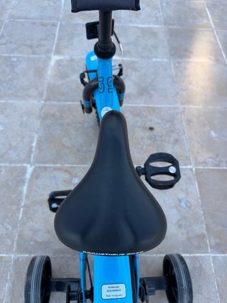 Bicicleta infantil azul 12 pulgadas