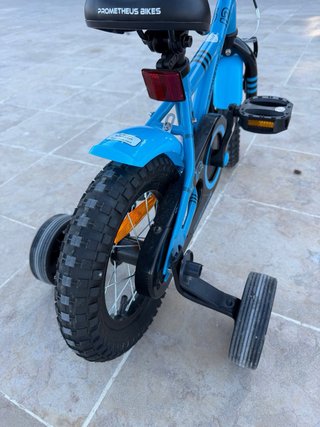 Bicicleta infantil azul 12 pulgadas