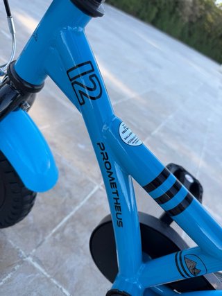 Bicicleta infantil azul 12 pulgadas