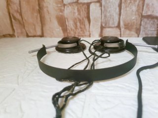 Auriculares Radio antigua galena cristal válvulas