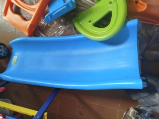 Tobogán Feber Azul, Verde y Naranja