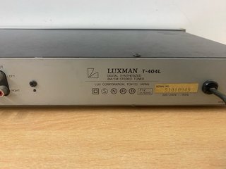 Sintonizador Luxman T-404L Plata