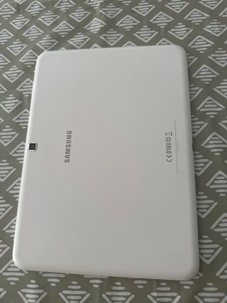 Tablet Samsung Blanca y Multicolor