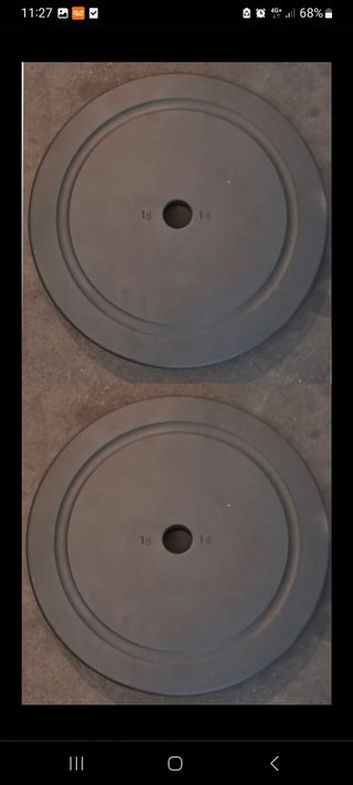PESAS 4 DISCOS DE 5KG Y MAS