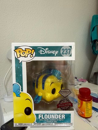 Funko Pop! Flounder Disney 237 Diamante