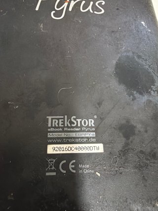 Lector eBook TrekStor Pyrus Negro