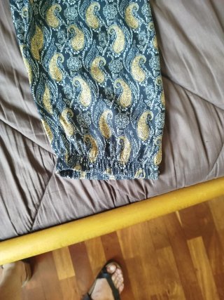 Pantalón Harem Estampado Zara