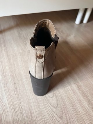 Botas grises de plataforma talla 39