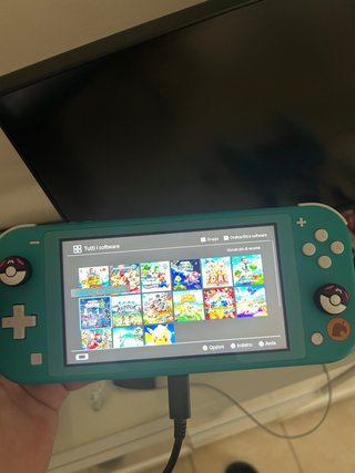 Nintendo Switch Lite Animal Crossing Edition