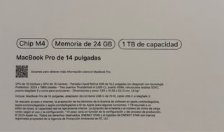 MacBook Pro M4 24GB RAM 1TB SSD