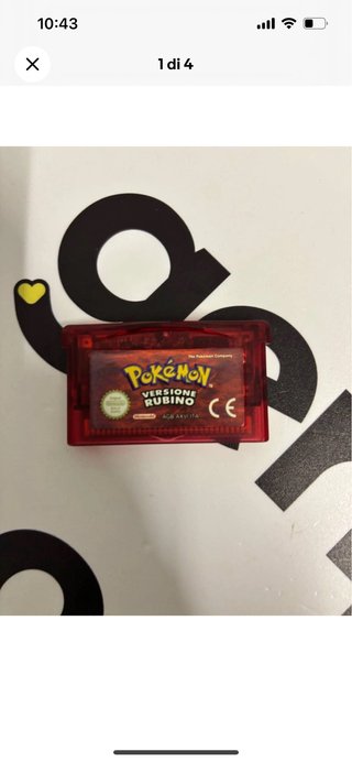 Pokémon Versione Rubino GBA