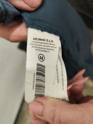 DECIMAS Pantalón Corto Hombre Talla 44