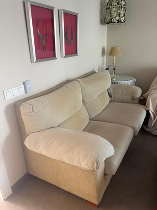 2 sofas por 180!!!! 100€/ud. Conjunto de 3+2