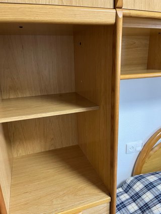 Conjunto Muebles Habitación Madera Clara