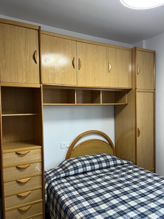 Conjunto Muebles Habitación Madera Clara