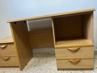 Conjunto Muebles Habitación Madera Clara