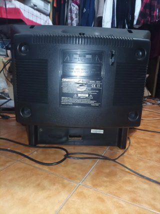 TV 20" Daewoo CRT 20T2T Vintage Retrogame