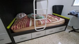 Cama tren juvenil 10 cajones