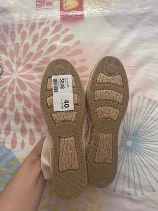 Alpargatas beige