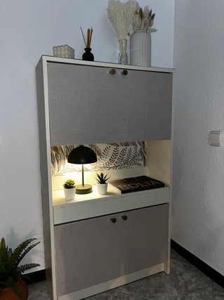 Mueble Recibidor Zapatero Nórdico/Boho