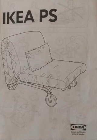 Divano letto singolo Ikea