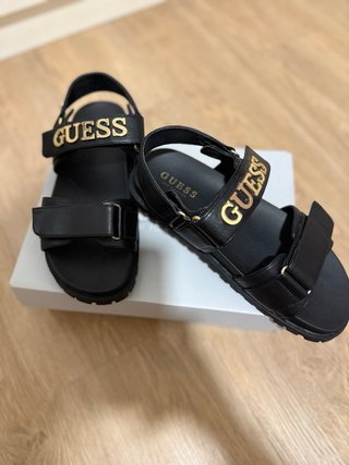 Sandalias Guess Talla 38 Negras