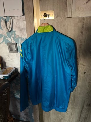 Chaqueta chándal vintage azul y verde