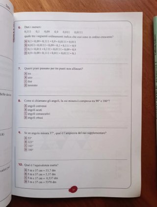 LOTTO 2 libri Invalsi matematica prima media