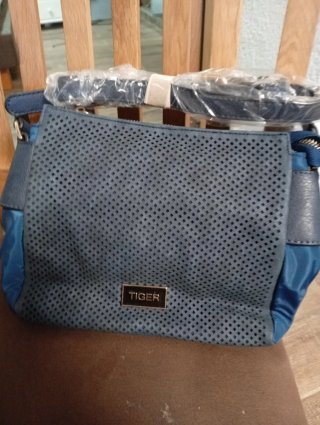 Bolso Tiger azul