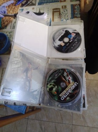 Lote 4 Juegos PS3: Darksiders II, Uncharted 3, Unc