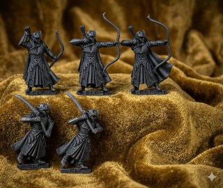 Miniature Soldati Galadhrim Elf