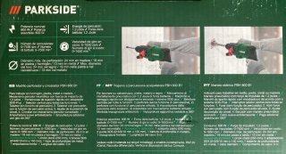 Martillo Perforador y Cincelador Parkside PBH 800
