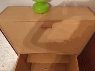 Mueble armario escritorio madera
