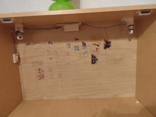 Mueble armario escritorio madera